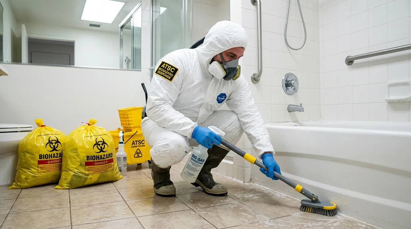 Decontamination equipment deployed for Blood Cleanup in Oak Park